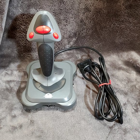 Joystick PC Commander Plus Flight Simulator SV-207A PC IBM Vintage Used - Picture 1 of 9
